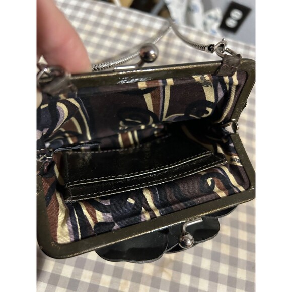 Brighton Women’s Roselie Evening Crossbody Bag Flower Shaped - Picture 8 of 8